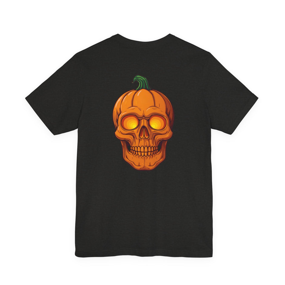 Halloween Skull Tee, Unisex Graphic T-Shirt, Spooky Apparel, Fall Fashion, Halloween Costume, Casual Wear