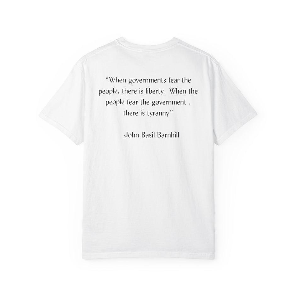 Patriots Hope T-Shirt - Liberty Quote Tee, Unisex Graphic Tee, Gifts for Freedom Lovers, Casual Wear, Patriotic Apparel