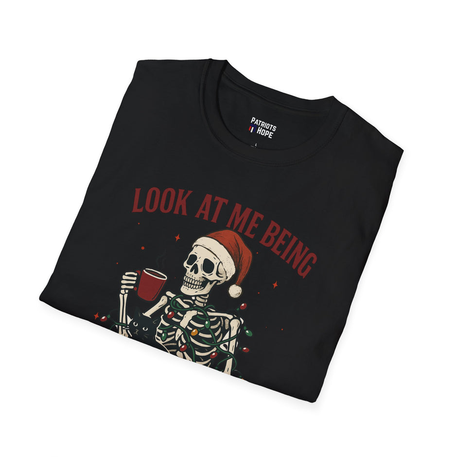 Christmas Skeleton T-Shirt
