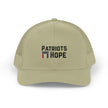 Patriots Hope Snapback Trucker Cap, Adjustable Hat, Sports Cap, Patriotic Gift, Summer Accessory