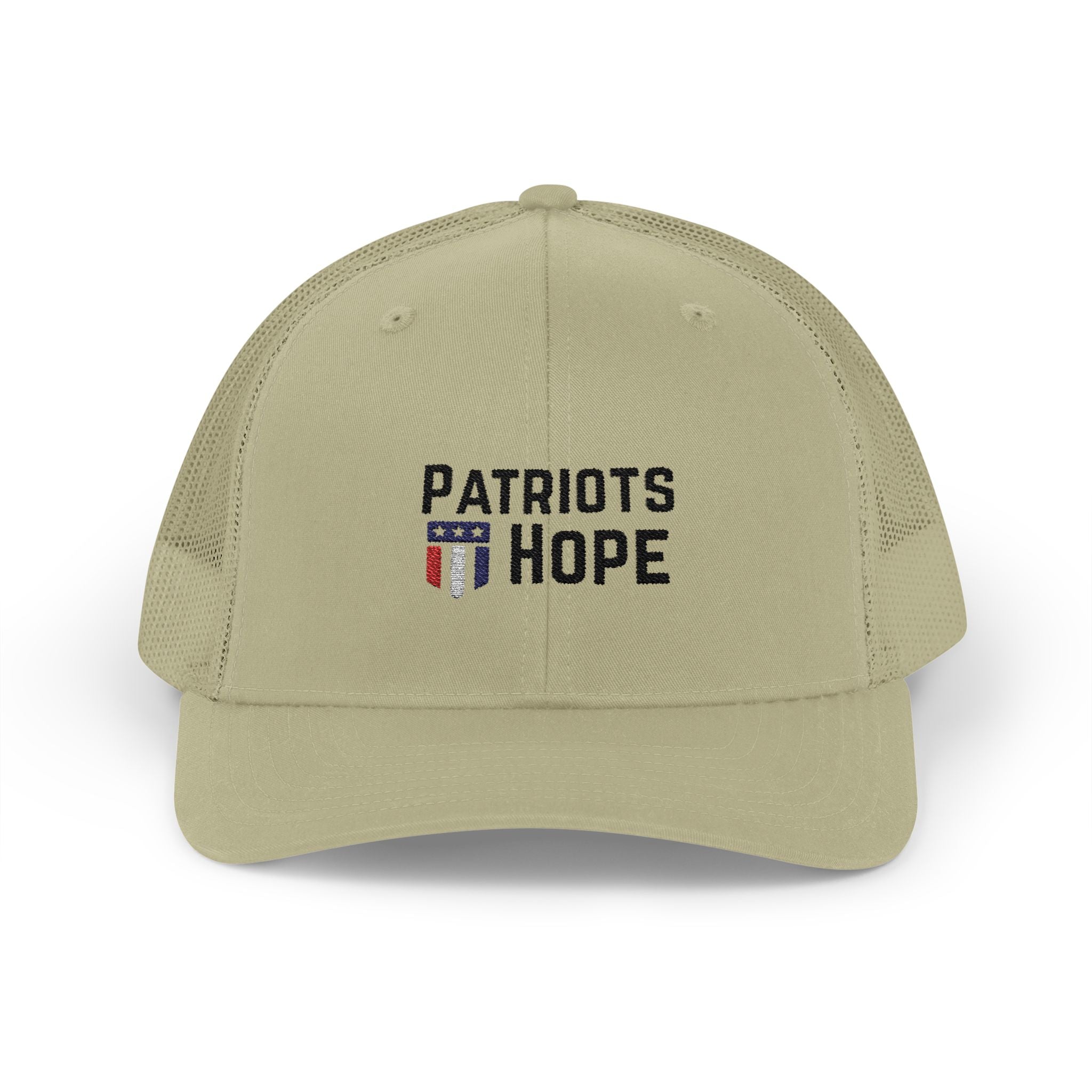 Patriots Hope Snapback Trucker Cap, Adjustable Hat, Sports Cap, Patriotic Gift, Summer Accessory