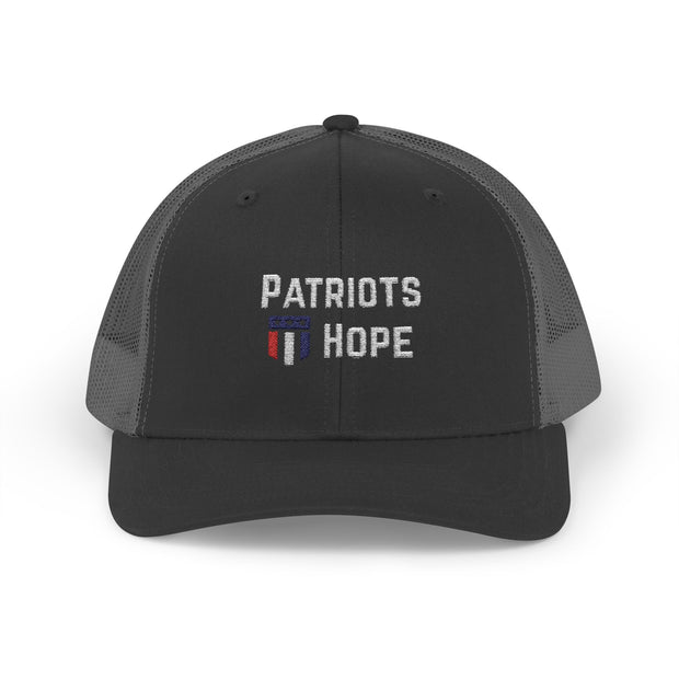 Patriots Hope Snapback Trucker Cap - Perfect for Sports Fans, Outdoor Events, Gifts, and Casual Wear