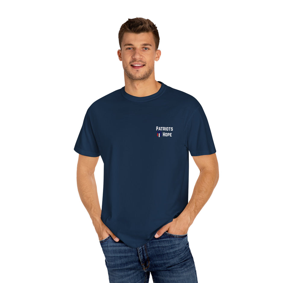 Patriots Hope T-Shirt - Liberty Quote Tee, Unisex Graphic Tee, Gifts for Freedom Lovers, Casual Wear, Patriotic Apparel