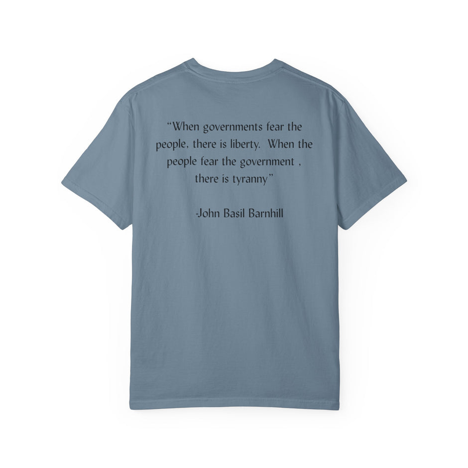 Patriots Hope T-Shirt - Liberty Quote Tee, Unisex Graphic Tee, Gifts for Freedom Lovers, Casual Wear, Patriotic Apparel