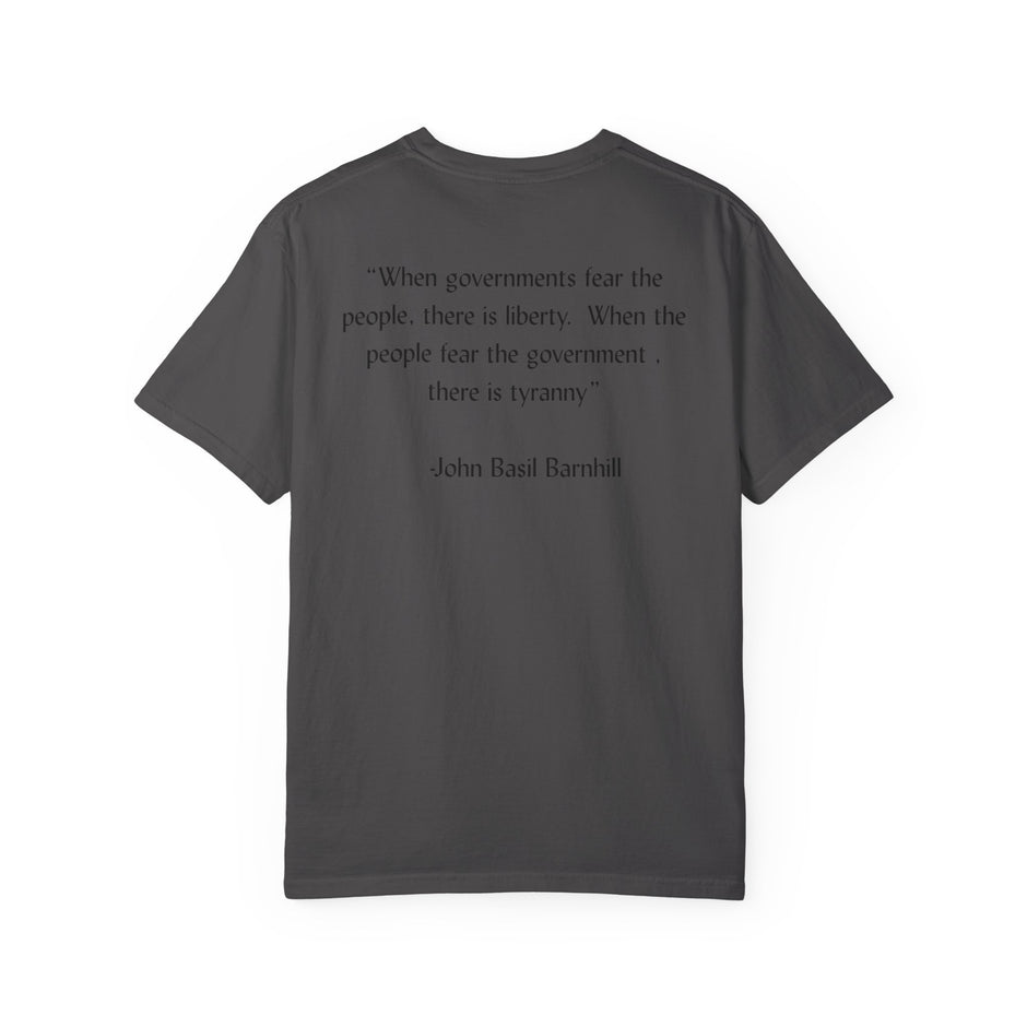 Patriots Hope T-Shirt - Liberty Quote Tee, Unisex Graphic Tee, Gifts for Freedom Lovers, Casual Wear, Patriotic Apparel