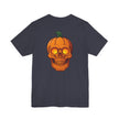 Halloween Skull Tee, Unisex Graphic T-Shirt, Spooky Apparel, Fall Fashion, Halloween Costume, Casual Wear