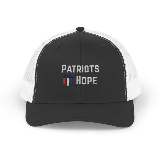 Patriots Hope Snapback Trucker Cap - Perfect for Sports Fans, Outdoor Events, Gifts, and Casual Wear