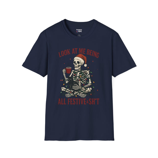 Christmas Skeleton T-Shirt