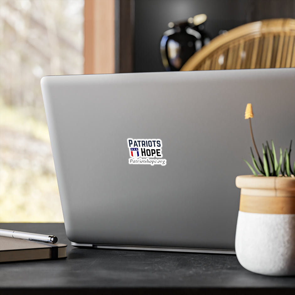 Patriots Hope Kiss-Cut Vinyl Decals, Car Stickers, Laptop Decals, Home Decor, Patriot Gifts, Fundraiser Merchandise
