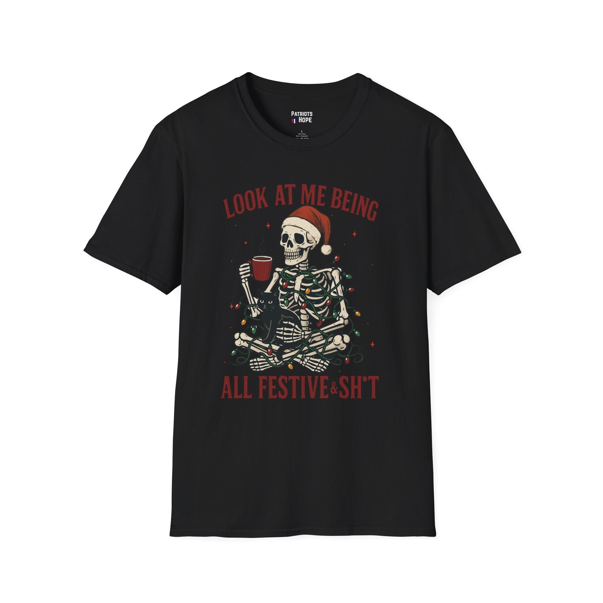 Christmas Skeleton T-Shirt