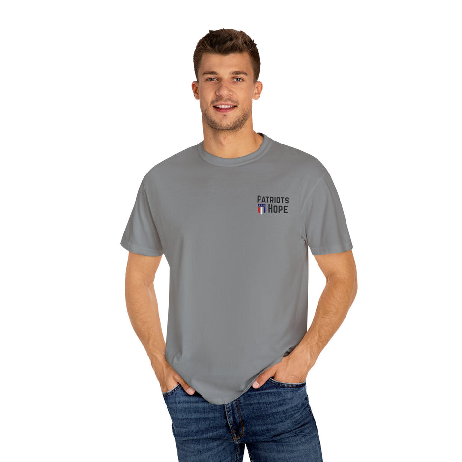 Patriots Hope T-Shirt - Liberty Quote Tee, Unisex Graphic Tee, Gifts for Freedom Lovers, Casual Wear, Patriotic Apparel