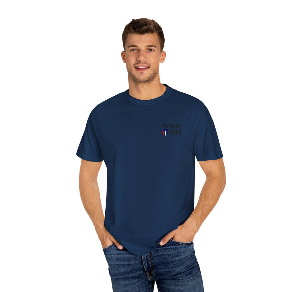Patriots Hope T-Shirt - Liberty Quote Tee, Unisex Graphic Tee, Gifts for Freedom Lovers, Casual Wear, Patriotic Apparel