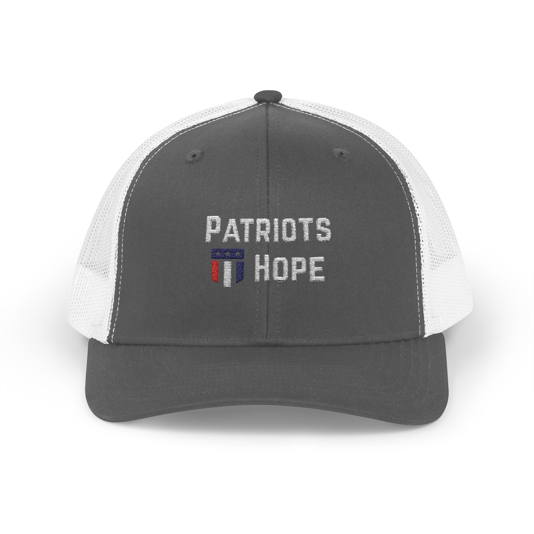 Patriots Hope Snapback Trucker Cap - Perfect for Sports Fans, Outdoor Events, Gifts, and Casual Wear