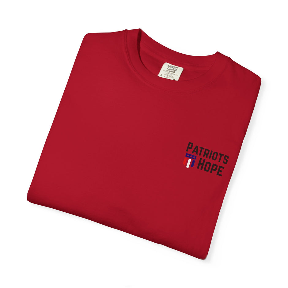 Patriots Hope T-Shirt - Liberty Quote Tee, Unisex Graphic Tee, Gifts for Freedom Lovers, Casual Wear, Patriotic Apparel