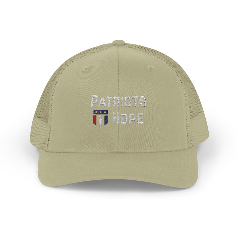 Patriots Hope Snapback Trucker Cap - Perfect for Sports Fans, Outdoor Events, Gifts, and Casual Wear