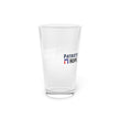 Patriots Hope Pint Glass - 16oz | Perfect for Game Day, Celebrations, Gifts, Home Bar Decor, Party Favors