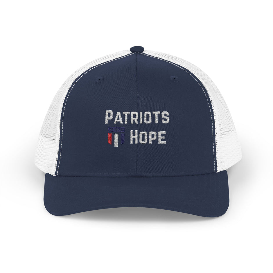 Patriots Hope Snapback Trucker Cap - Perfect for Sports Fans, Outdoor Events, Gifts, and Casual Wear