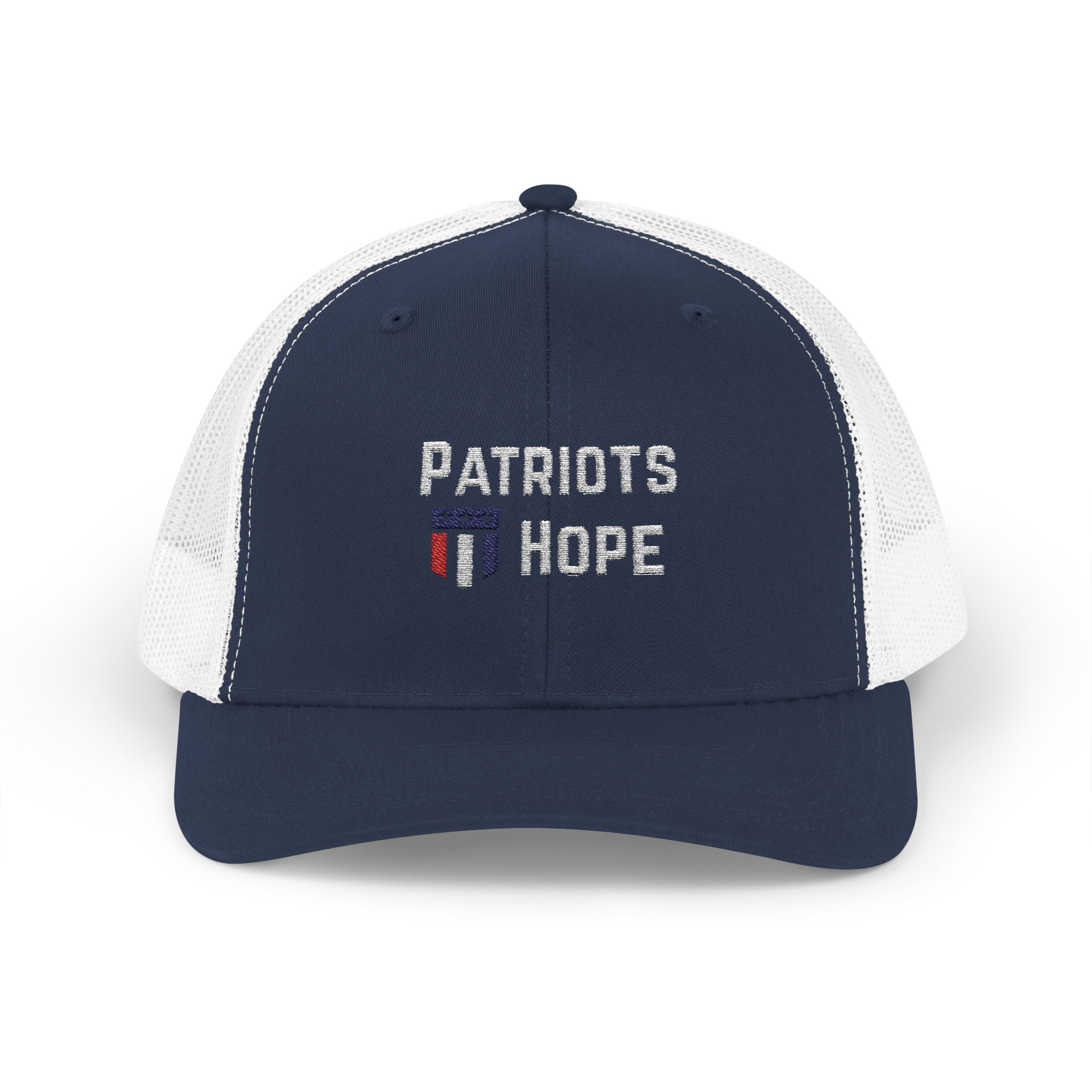 Patriots Hope Snapback Trucker Cap - Perfect for Sports Fans, Outdoor Events, Gifts, and Casual Wear