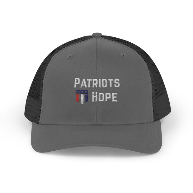 Patriots Hope Snapback Trucker Cap - Perfect for Sports Fans, Outdoor Events, Gifts, and Casual Wear
