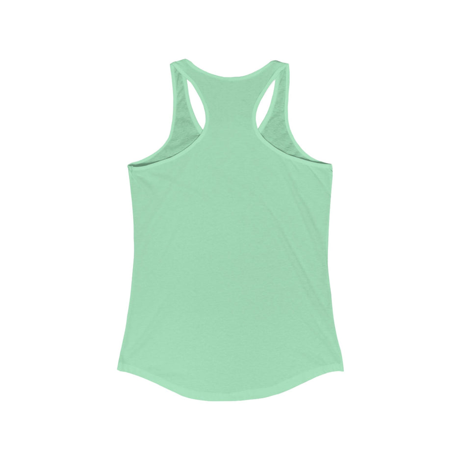 Dreamy Moon Floral Racerback Tank for Women
