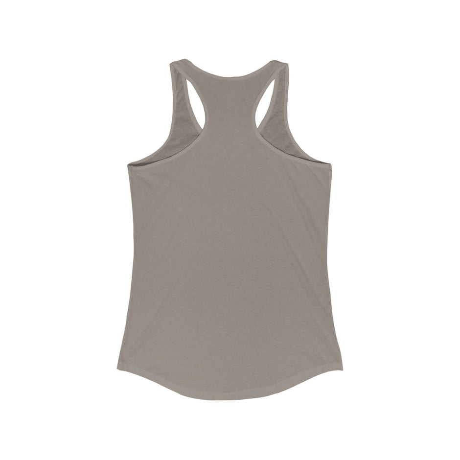 Dreamy Moon Floral Racerback Tank for Women