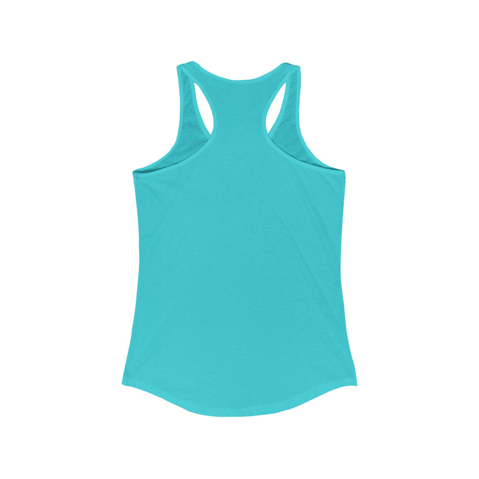 Dreamy Moon Floral Racerback Tank for Women