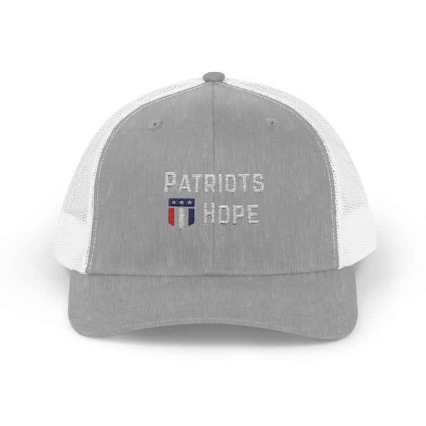 Patriots Hope Snapback Trucker Cap - Perfect for Sports Fans, Outdoor Events, Gifts, and Casual Wear