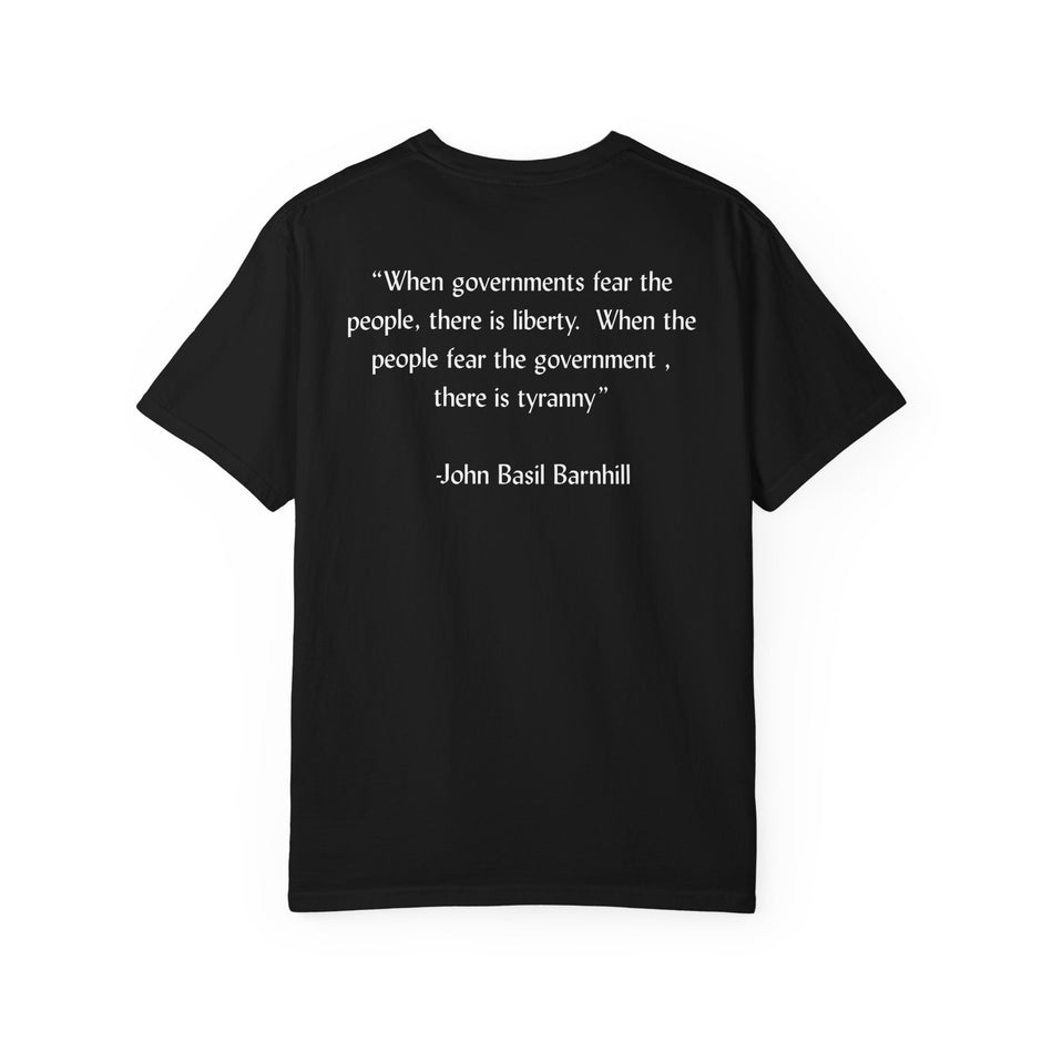Patriots Hope T-Shirt - Liberty Quote Tee, Unisex Graphic Tee, Gifts for Freedom Lovers, Casual Wear, Patriotic Apparel