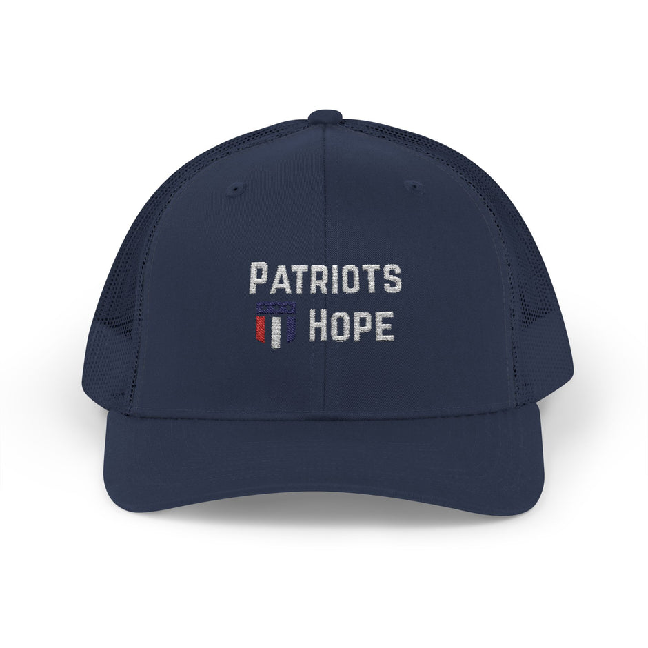 Patriots Hope Snapback Trucker Cap - Perfect for Sports Fans, Outdoor Events, Gifts, and Casual Wear