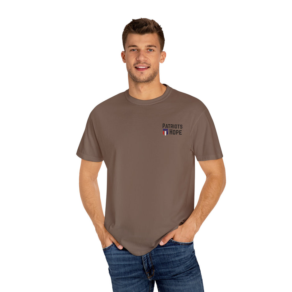 Patriots Hope T-Shirt - Liberty Quote Tee, Unisex Graphic Tee, Gifts for Freedom Lovers, Casual Wear, Patriotic Apparel