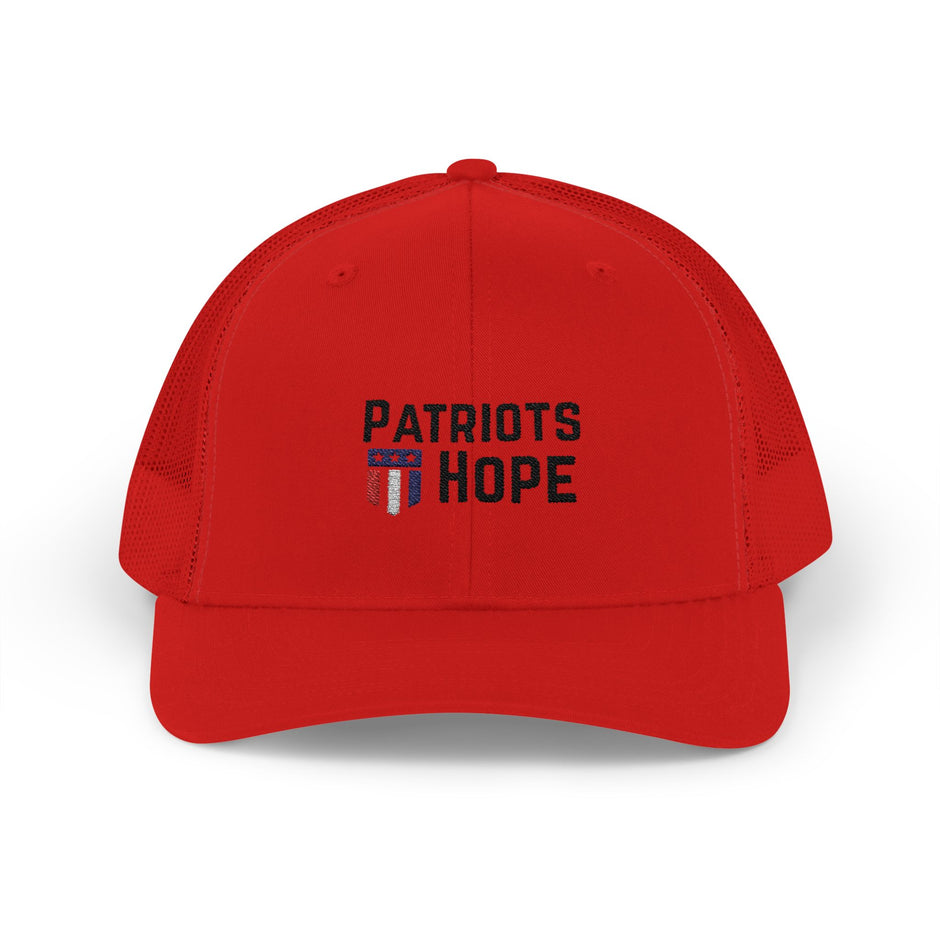 Patriots Hope Snapback Trucker Cap, Adjustable Hat, Sports Cap, Patriotic Gift, Summer Accessory