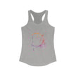 Dreamy Moon Floral Racerback Tank for Women