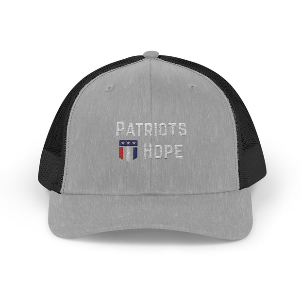 Patriots Hope Snapback Trucker Cap - Perfect for Sports Fans, Outdoor Events, Gifts, and Casual Wear