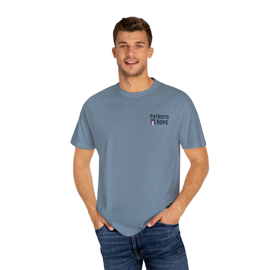 Patriots Hope T-Shirt - Liberty Quote Tee, Unisex Graphic Tee, Gifts for Freedom Lovers, Casual Wear, Patriotic Apparel