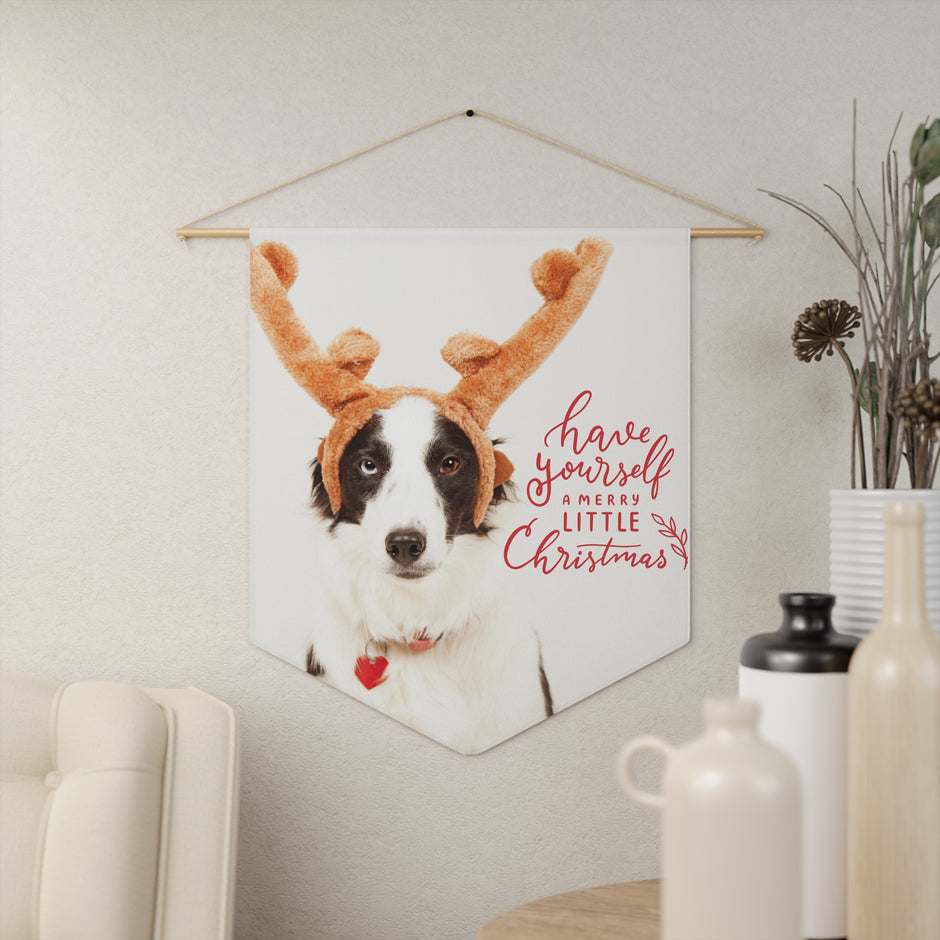 Pennant Door Hanger Decoration for Dog and Christmas Lovers