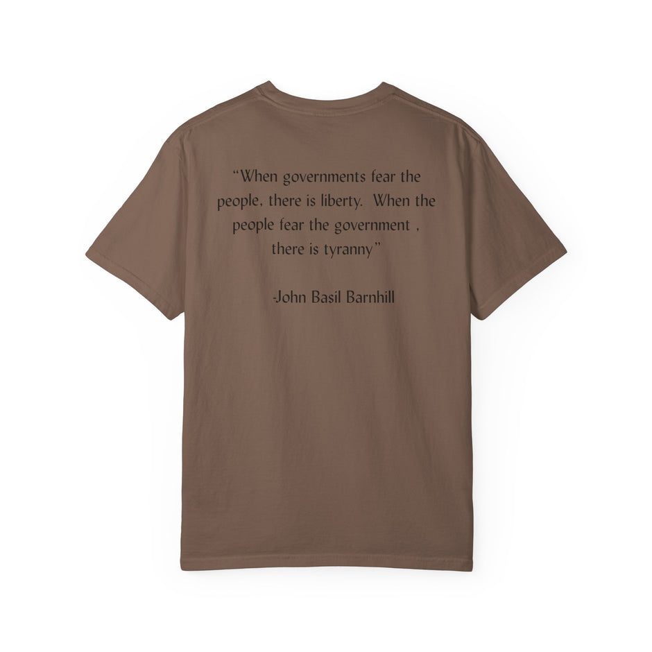 Patriots Hope T-Shirt - Liberty Quote Tee, Unisex Graphic Tee, Gifts for Freedom Lovers, Casual Wear, Patriotic Apparel