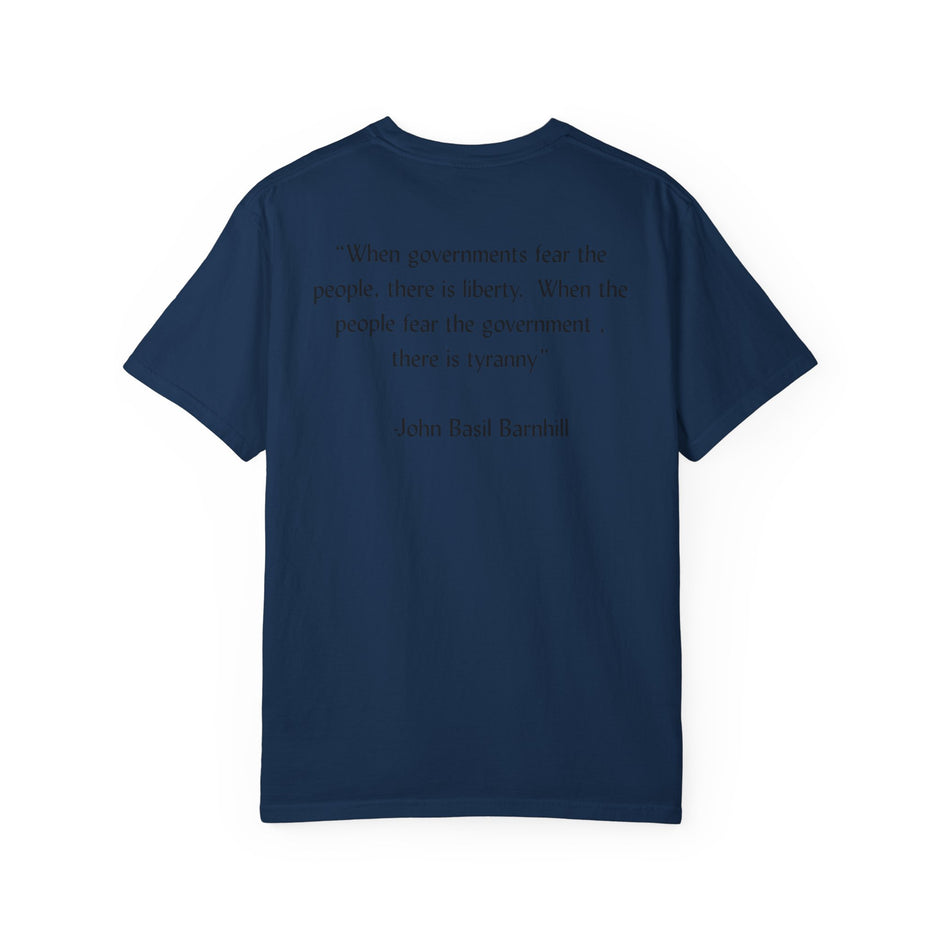 Patriots Hope T-Shirt - Liberty Quote Tee, Unisex Graphic Tee, Gifts for Freedom Lovers, Casual Wear, Patriotic Apparel