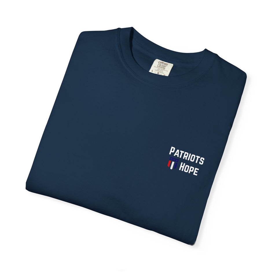 Patriots Hope T-Shirt - Liberty Quote Tee, Unisex Graphic Tee, Gifts for Freedom Lovers, Casual Wear, Patriotic Apparel