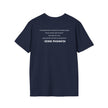 Inspirational Quote T-Shirt, Hope Shirt, Freedom of Speech Tee, Gift for Patriots, Motivational Apparel, Unisex Softstyle Top
