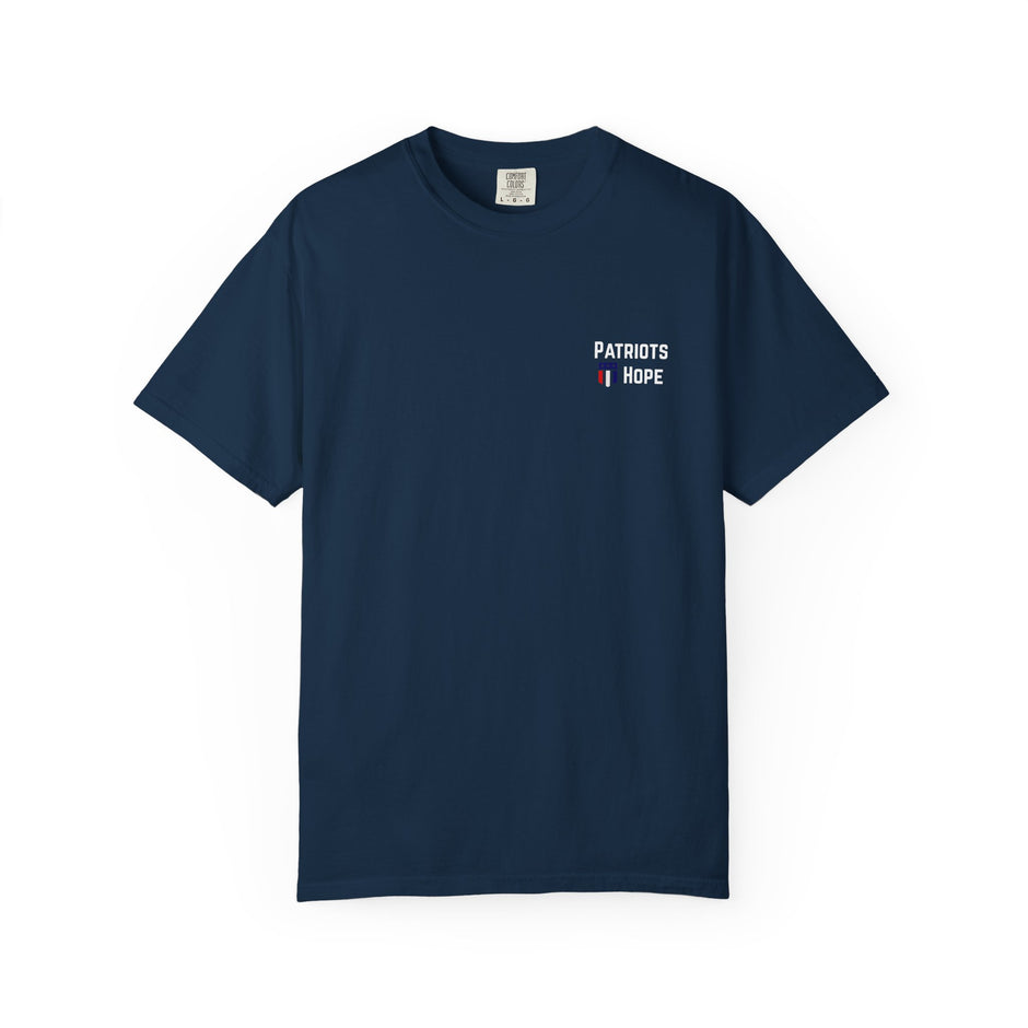 Patriots Hope T-Shirt - Liberty Quote Tee, Unisex Graphic Tee, Gifts for Freedom Lovers, Casual Wear, Patriotic Apparel