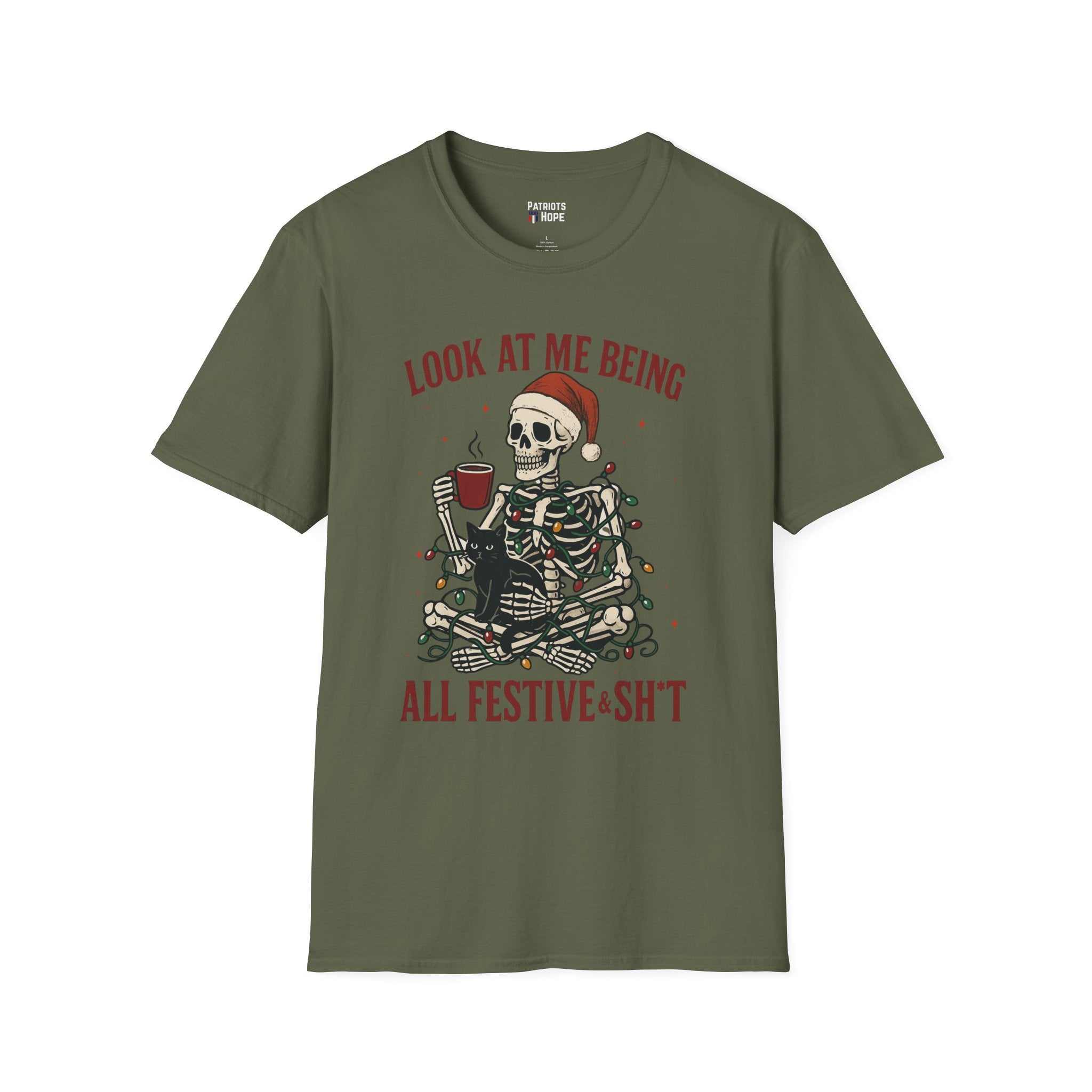 Christmas Skeleton T-Shirt