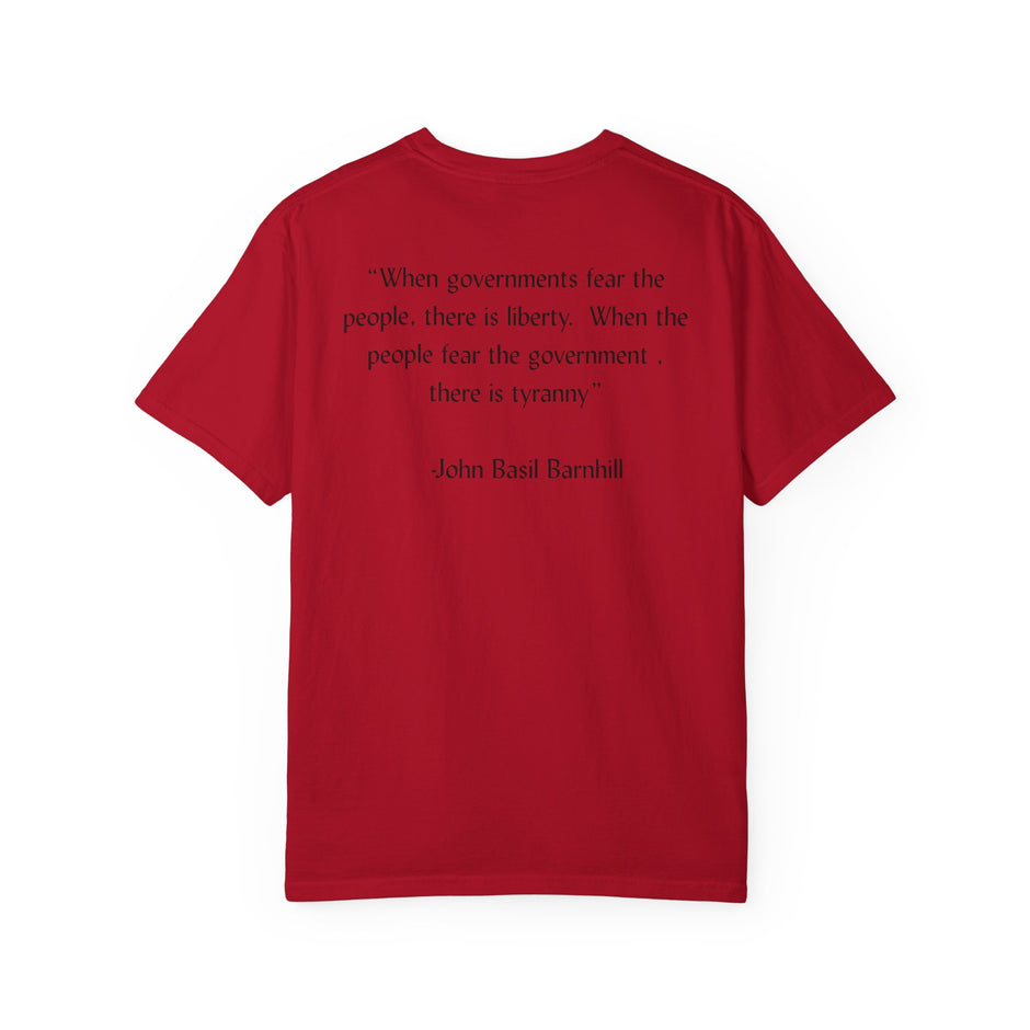 Patriots Hope T-Shirt - Liberty Quote Tee, Unisex Graphic Tee, Gifts for Freedom Lovers, Casual Wear, Patriotic Apparel