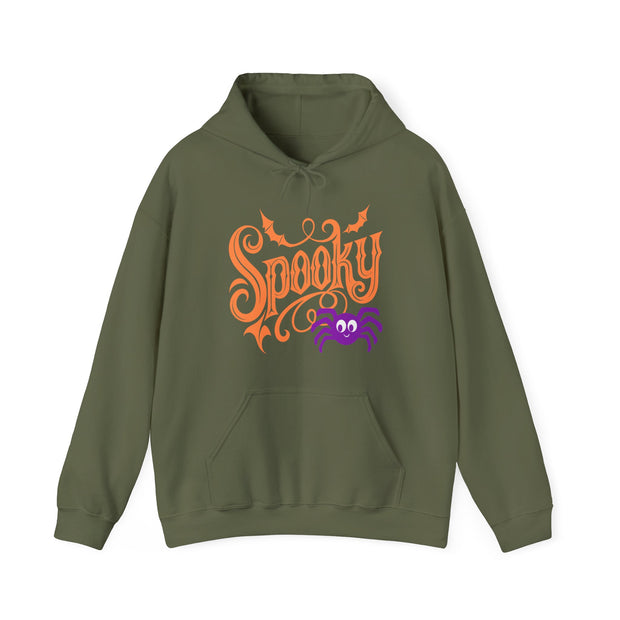 Halloween Spider Fun Spooky Unisex Hoodie for Veterans Support, Sweatshirt, Hoodie, Halloween Party Shirt, Halloween Costume Hoodie,