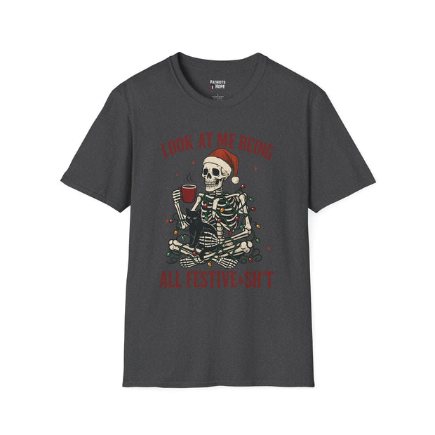 Christmas Skeleton T-Shirt