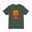 Halloween Skull Tee, Unisex Graphic T-Shirt, Spooky Apparel, Fall Fashion, Halloween Costume, Casual Wear