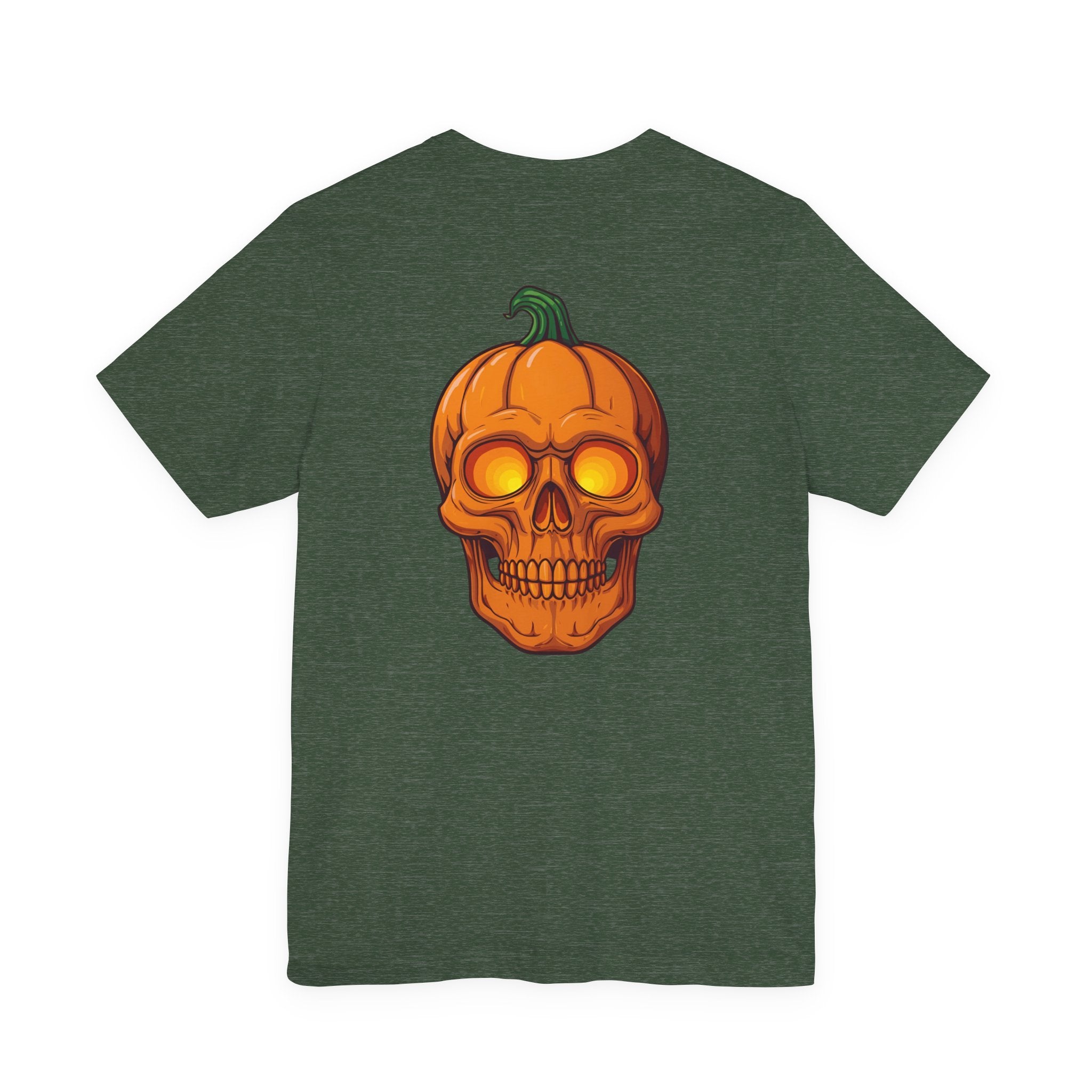 Halloween Skull Tee, Unisex Graphic T-Shirt, Spooky Apparel, Fall Fashion, Halloween Costume, Casual Wear