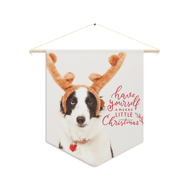Pennant Door Hanger Decoration for Dog and Christmas Lovers