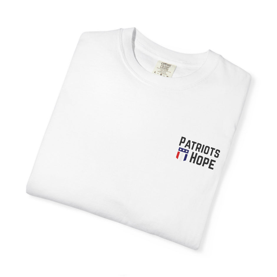 Patriots Hope T-Shirt - Liberty Quote Tee, Unisex Graphic Tee, Gifts for Freedom Lovers, Casual Wear, Patriotic Apparel