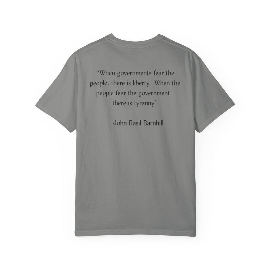 Patriots Hope T-Shirt - Liberty Quote Tee, Unisex Graphic Tee, Gifts for Freedom Lovers, Casual Wear, Patriotic Apparel