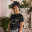 Flower inspirational quote T-Shirt